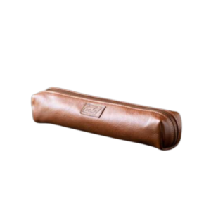 Luuks leather pencil case, featuring a sleek and sophisticated design made from premium leather, perfect for storing pens and pencils.